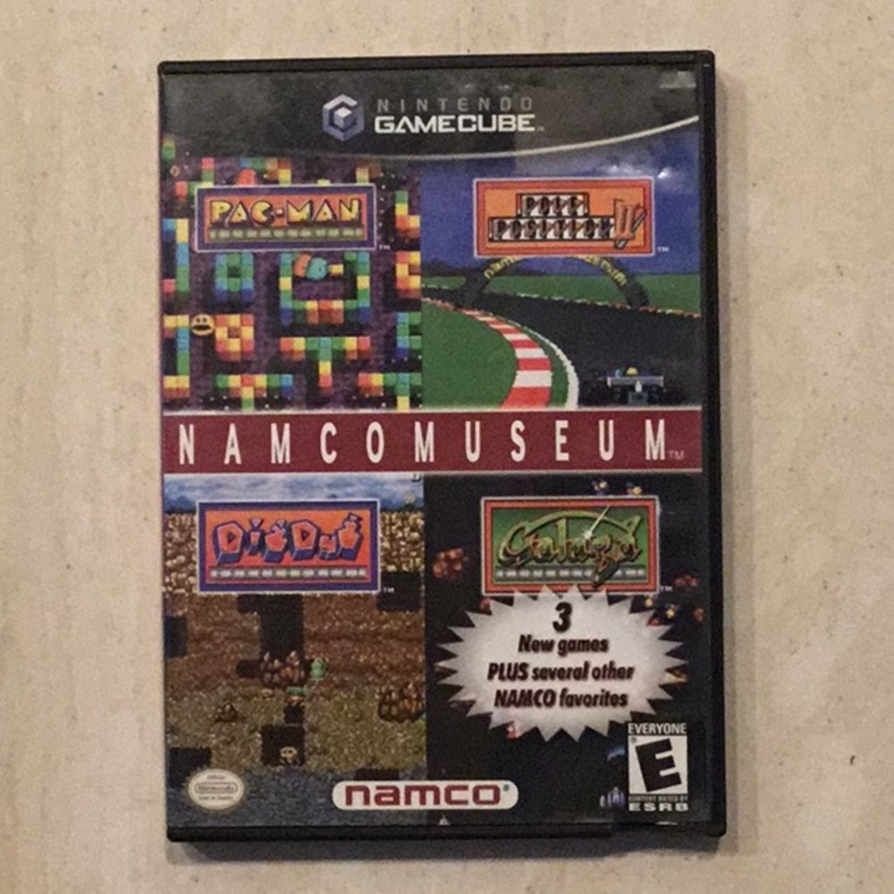 Namco Museum Nintendo GameCube Game Ms Pac Man